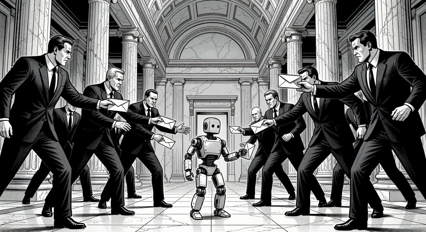 Sejm: Robot nie przyjął koperty, więc musi być szpiegiem
