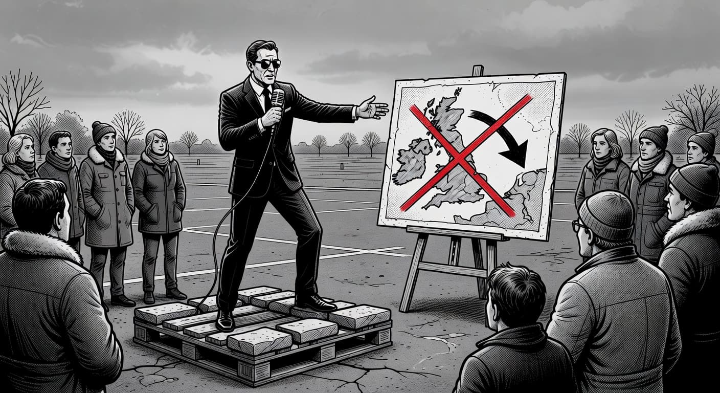 Tarczyński ogłasza, że sam anuluje Wielką Brytanię i zakłada własną na działce Rydzyka