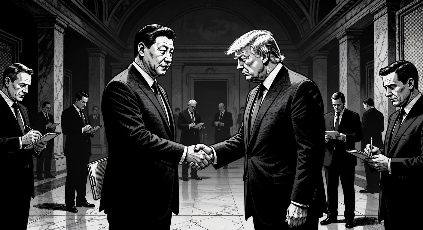 Xi Jinping przeprowadził ocenę okresową Trumpa. Wynik: poprawa wymaga pracy